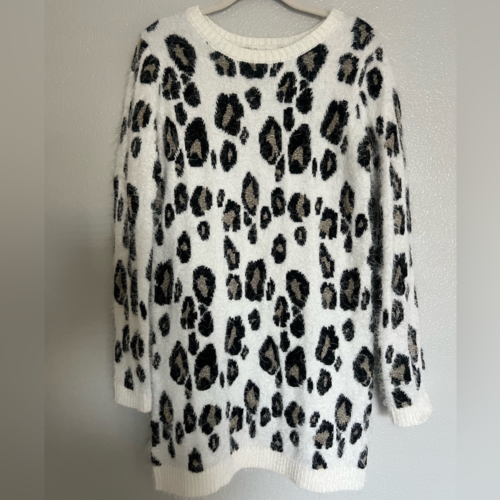 Cheetah print dress